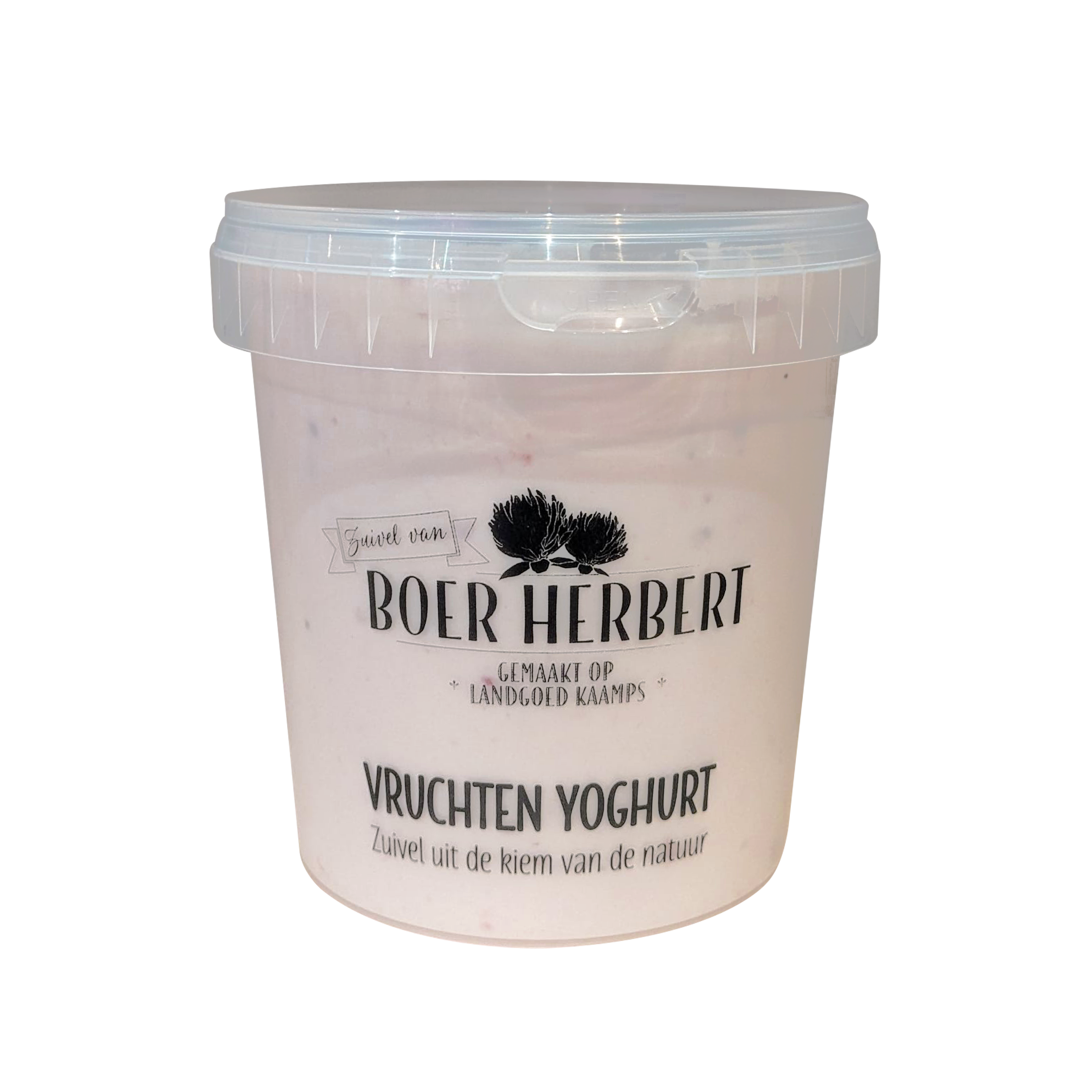 Vruchten yoghurt aardbei